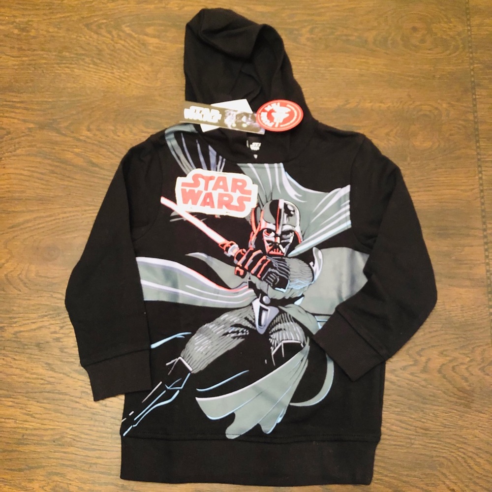Boys Star Wars Darth Vader Hoodie (w/ sound chip)